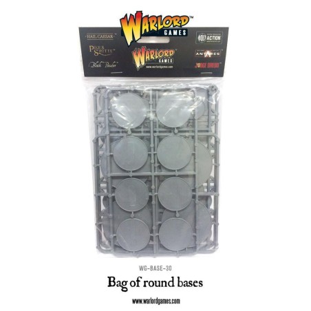 Bolt Action - Bag of Round Bases Mixed 