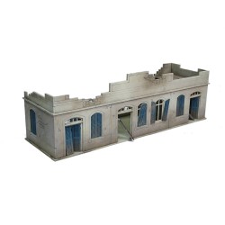 Bolt Action - Large Destroyed North Africa House