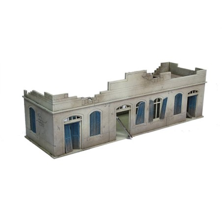 Bolt Action - Large Destroyed North Africa House