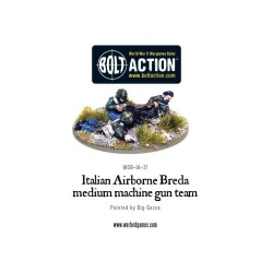 Bolt Action - Italian Airborne Breda medium machine gun team