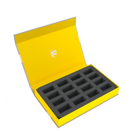 Magnetic Box Yellow 16 Figurines