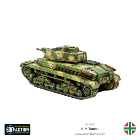 Bolt Action - Char moyen Turán II 41M