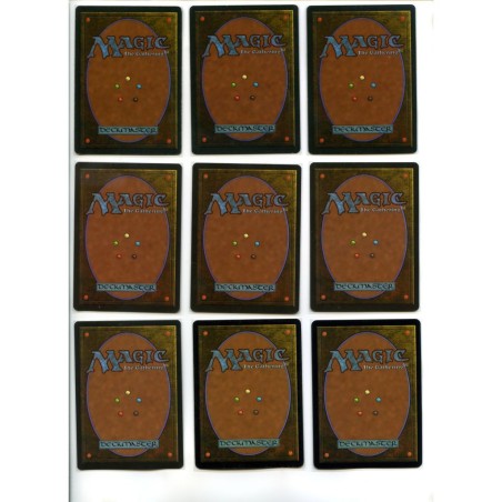 250 cartes Peu communes magic the gathering
