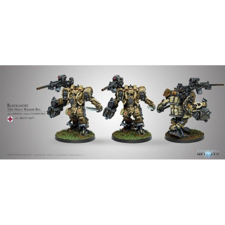 Infinity: Blackjacks, 10th Heavy Ranger Bat. (T2 Sniper rifle)