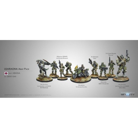 Infinity: USAriadna Army Pack