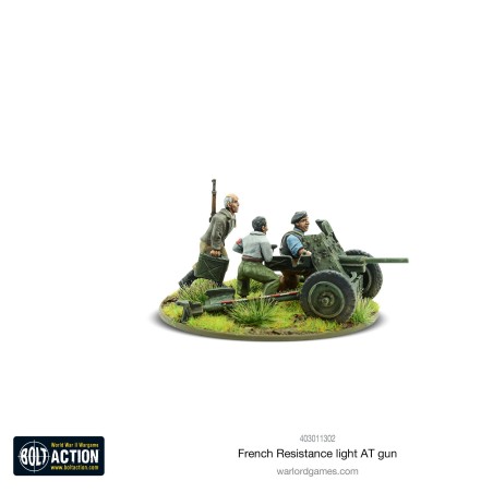 Bolt Action: French Resistance Light Anti tank Gun