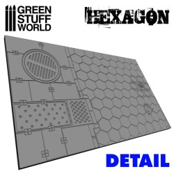 Accessoire: Rouleaux Texturés Hexagons