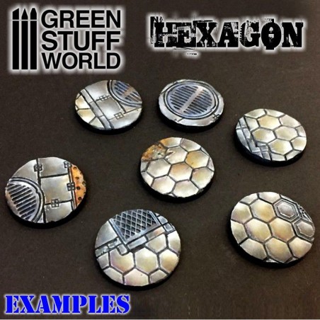 Accessoire: Rouleaux Texturés Hexagons