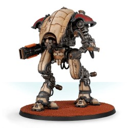 Forge World: Mechanicum Knight Moirax with Volkite Veuglaire and Gyges Siege Claws