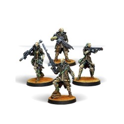 Infinity: Zhayedan intervention Troops (Sniper, HMG, , Missile Launcher, , Medic Boarding Shotgun)