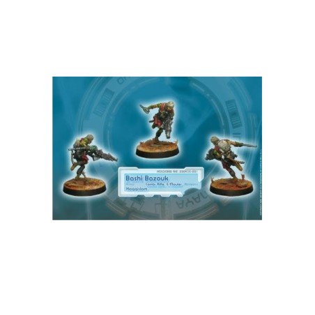 Infinity: Bashi Bazouks (Comi Rifle E/Mauler)