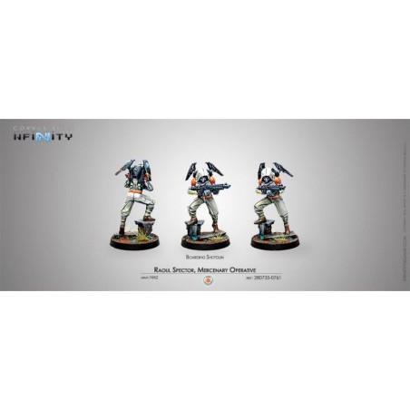 Infinity: Raoul Spector, Mercenary Operative (Boarding Shotgun)