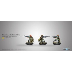 Infinity: Major Lunah, Ex-Aristeia! Sniper (Viral Sniper Rifle)