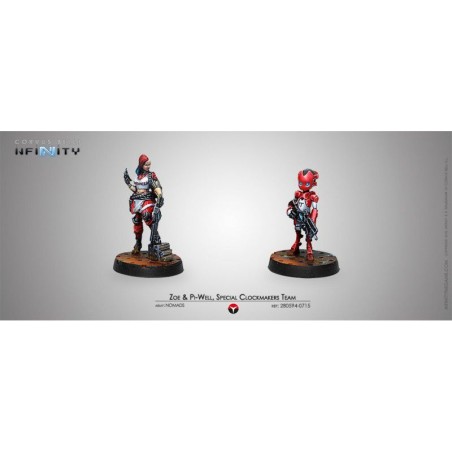 Infinity: Zoe & Pi-Well, Special Clockmakers Team (Engineer & Remote)