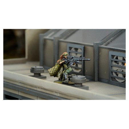 Mercenaire: Major Lunah, Ex-Aristeia! Sniper (Viral Sniper Rifle)