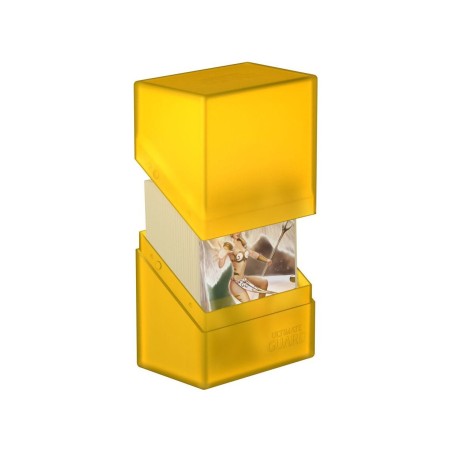 Ultimate Guard:  boulder Deck Case 60+ taille Standard Amber