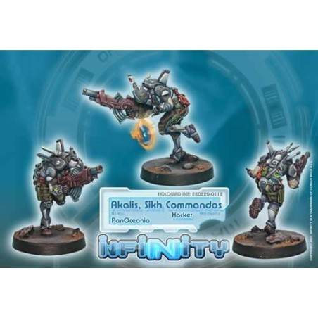 Panoceania: Akalis, Sikh Commandos (Hacker)