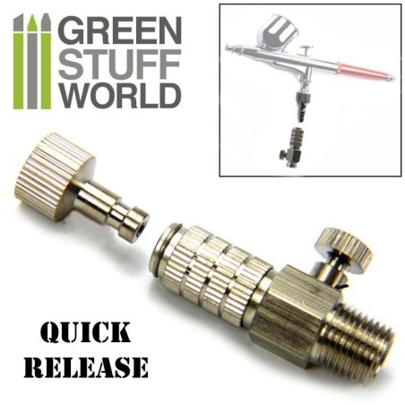 GSW: Adaptateur Prise Rapide 1/8" avec Régulateur