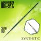 GSW: Pinceau Synthétique Green Serie Taille 00