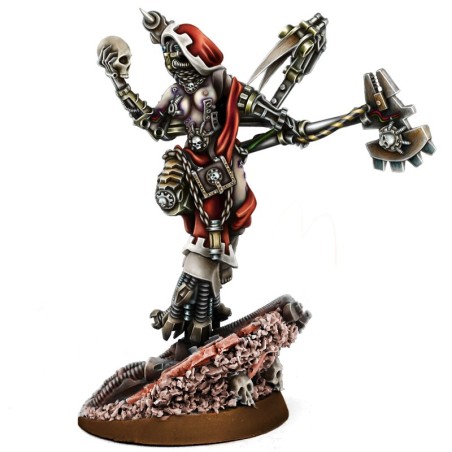 WE: Mechanic Adept Female Tech Priest Skull Keeper