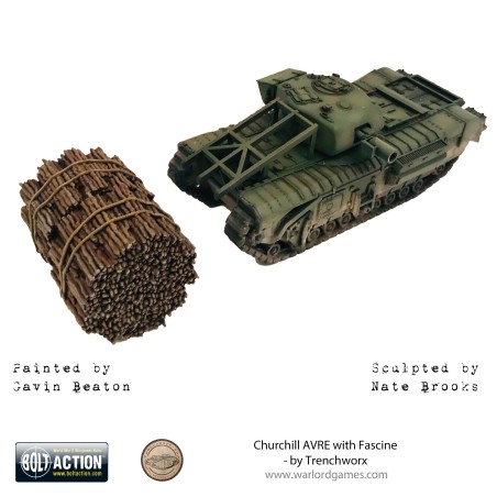 Bolt Action: Churchill AVRE with Fascine