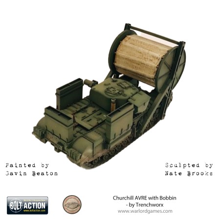 Bolt Action: Churchill AVRE with Bobbin