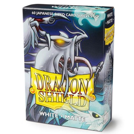 Dragon Shield SMALL Blanc x60