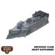 Dystopian Wars: Britannia Battlefleet Set