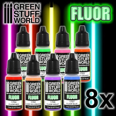 GSW: Set de Peinture Fluo