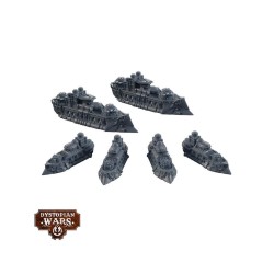 Dystopian Wars: Crown Frontline Squadrons