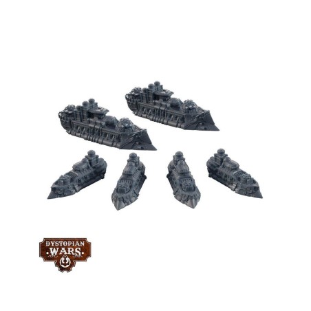 Dystopian Wars: Crown Frontline Squadrons