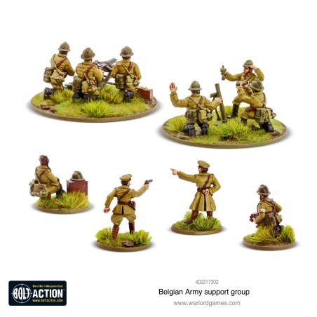 Bolt Action: Belgian Army Support Group