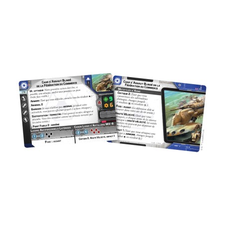  SW Légion: Char d'assaut blindé de la fédération du commerce