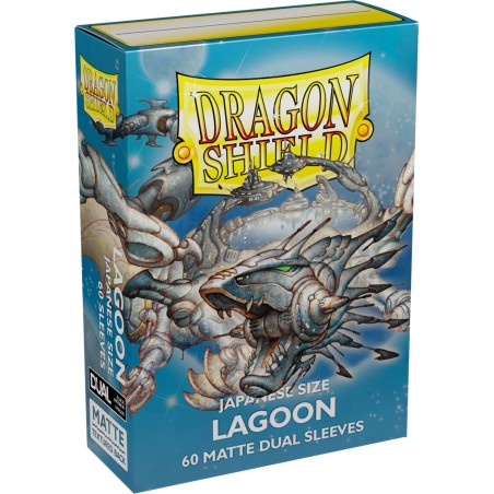 Pochettes: Dragon Shield SMALL Lagoon x60