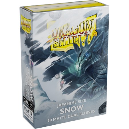 Pochettes: Dragon Shield SMALL Snow x60