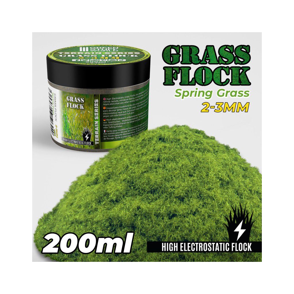 Kit Flocage Herbe Statique Mini - Applicateur 12V Avec Poudre 4 Couleurs