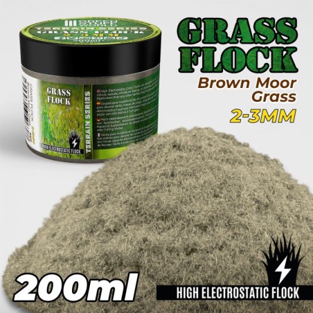 Flocage: Herbe Statique 2-3mm Yellow Pasture Dry