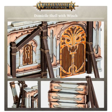 Décor: Maison en Chantier avec Treuil