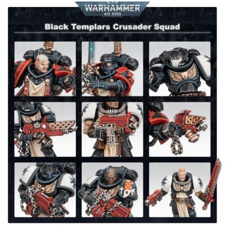 Black Templars: Escouade de Croisés Primaris