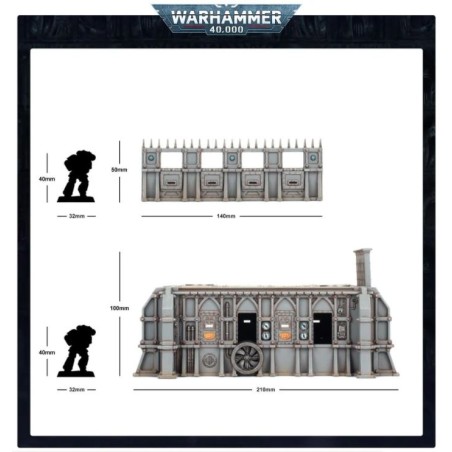 Décor: Battlezone, Fronteris SCS D Hab-Bunker et de Palissades
