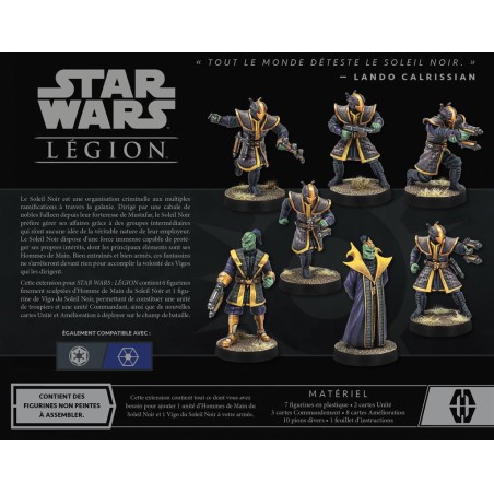 SW Légion : Hommes de Main du Soleil Noir