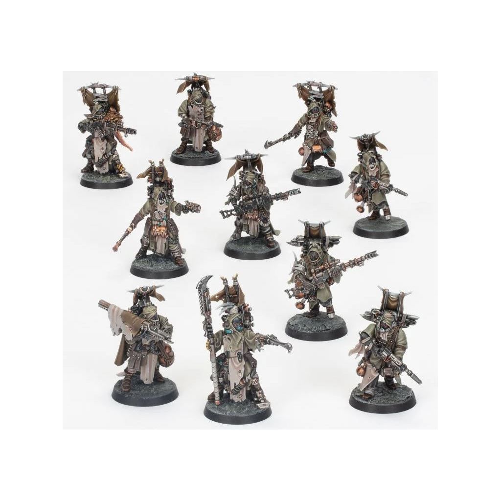 Games Workshop – Necromunda: Ash Wastes Nomads War Party – Miniaturas De Plástico Para Montar Y Pintar