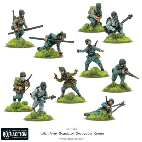 Bolt Action: Italian Army Guastatori Destruction Group
