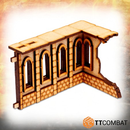 Décor: Savage Domain Castle Twon Walls