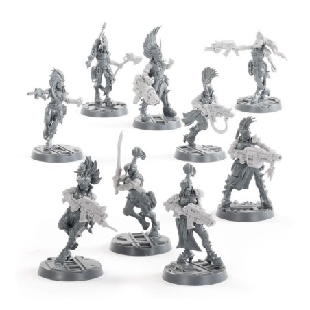 Nécromunda: Escher Champions Weapons