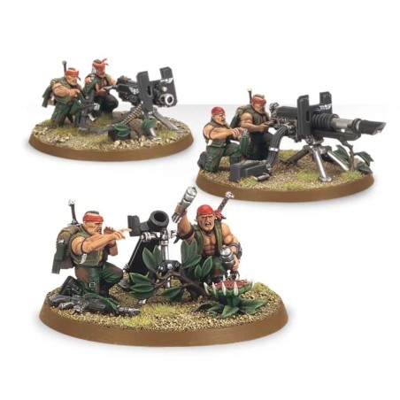 Astra Militarum: Catachan Heavy Weapon Squad