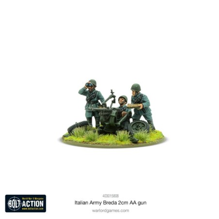 Bolt Action: Italian Army Breda 2 CM AA-Gun