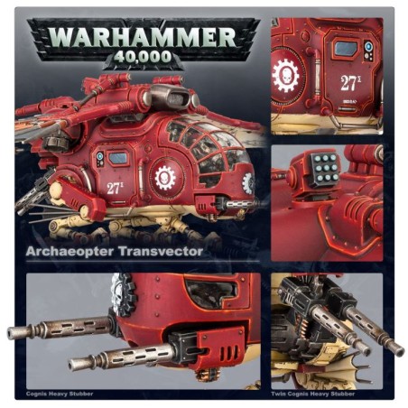 Adeptus Mechanicus: Archaeopter Stratoraptor / Fusilave / Transvector