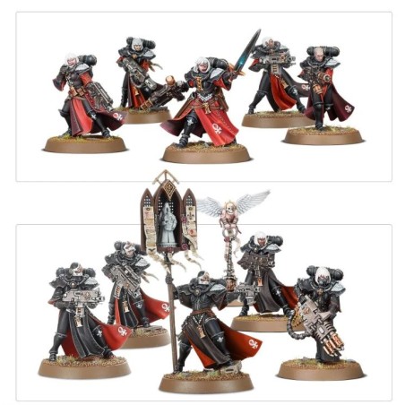 Adepta Sororitas: Battle Sisters Squad/ Dominion / Celestians