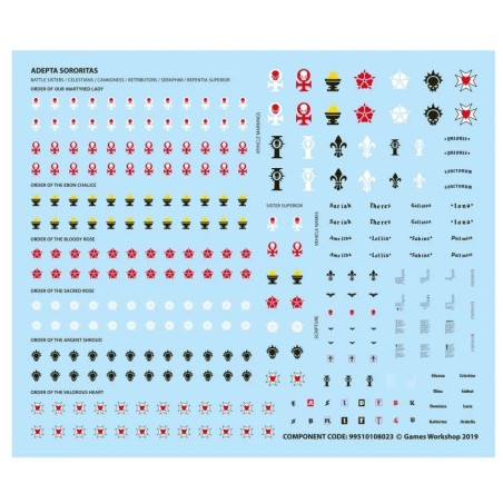 Adepta Sororitas: Battle Sisters Squad/ Dominion / Celestians
